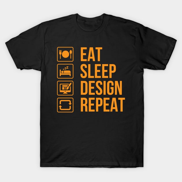 graphic designer life T-Shirt by s4rt4